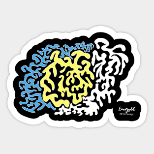 Bright Light Sticker